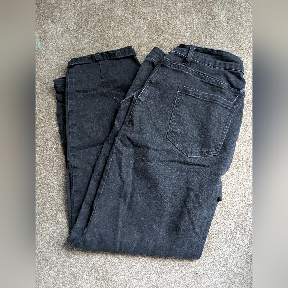 High Waisted Baggy Boyfriend Jeans